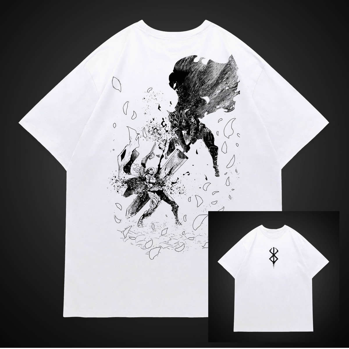Berserk Brand of Sacrifice Min - Streetwear Brand Top avaliação e preço