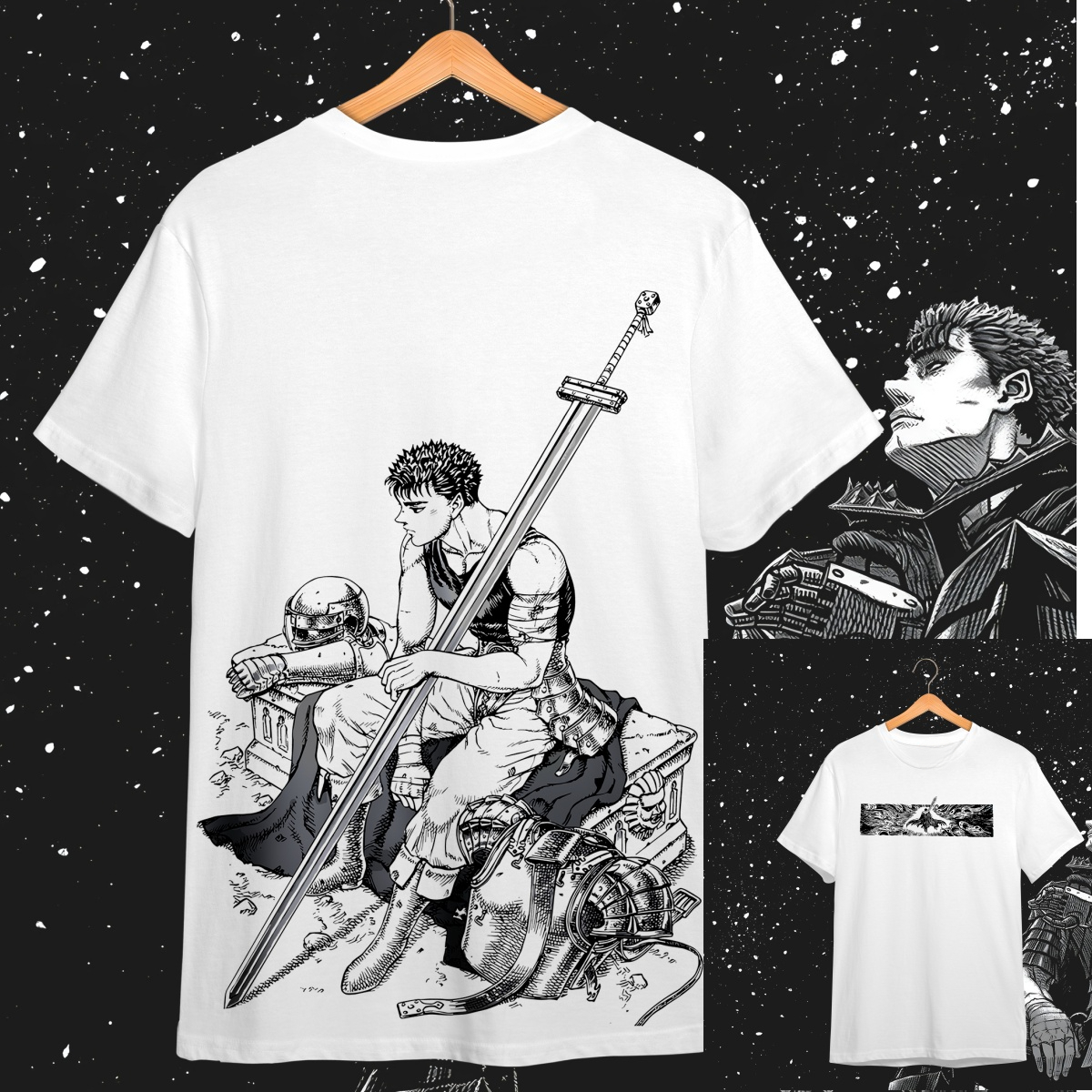 Berserk Brand of Sacrifice Min - Streetwear Brand Top avaliação e preço