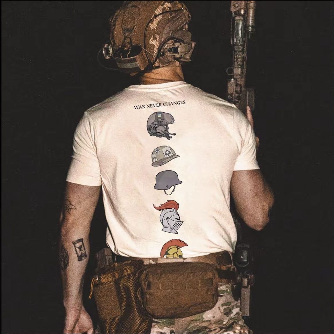 Helmet Evolution History Ameri - Streetwear Brand Top avaliação e preço