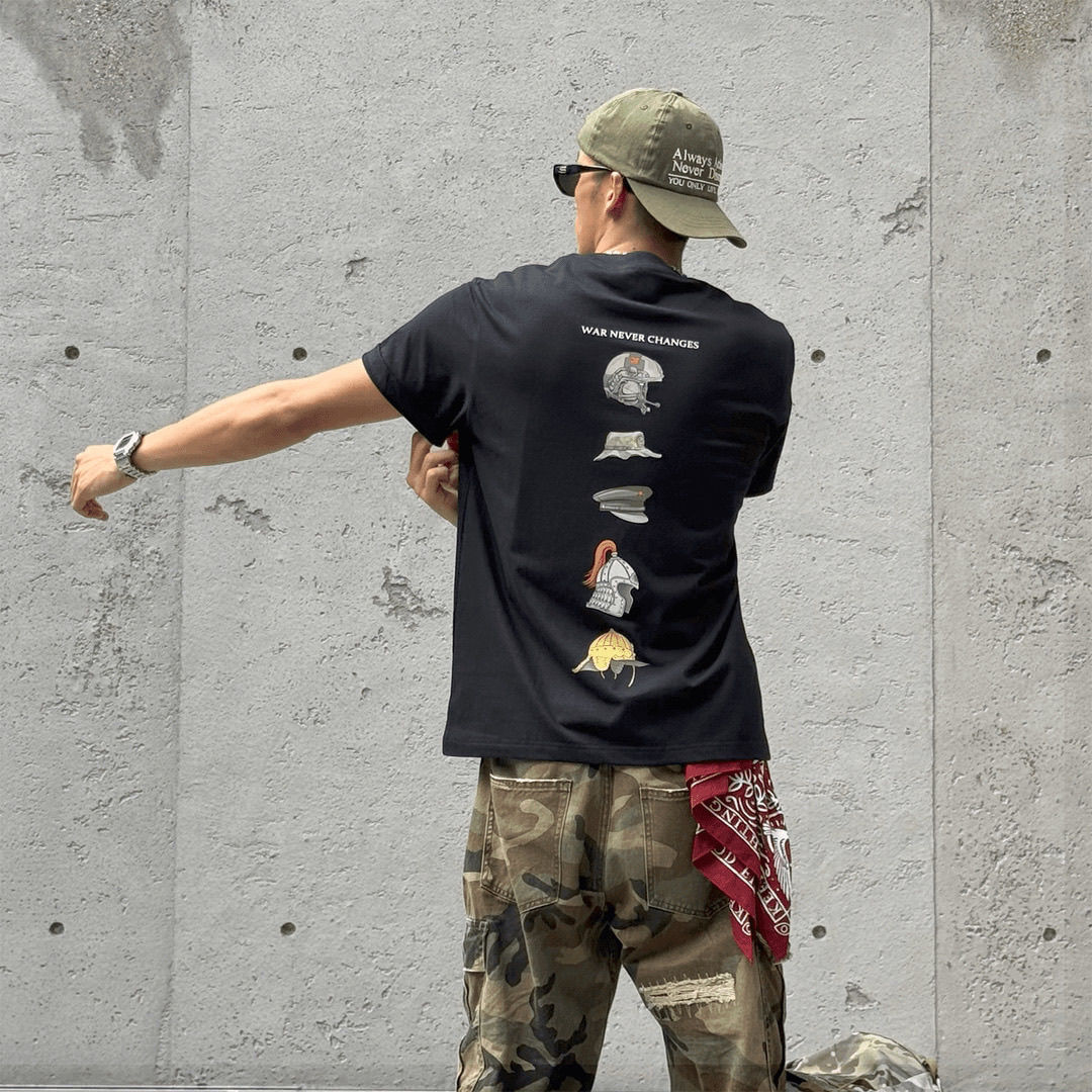 Helmet Evolution History Ameri - Streetwear Brand Top avaliação e preço