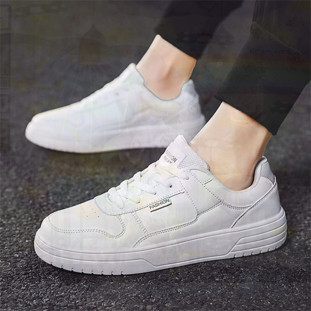 With Ties PU Leather Shoes 41  - Streetwear Brand From China avaliação e preço