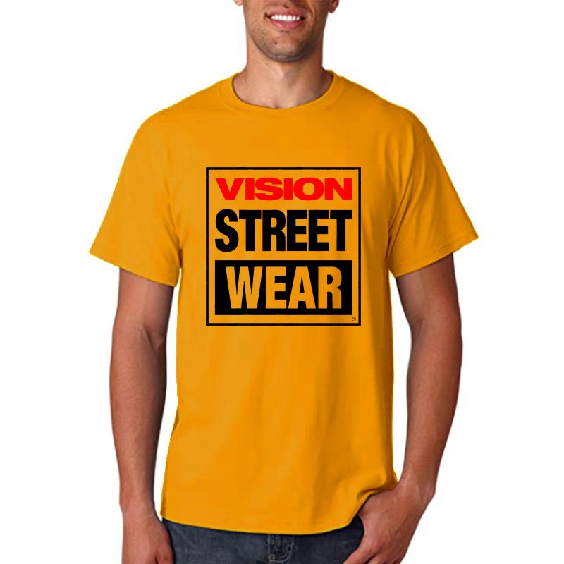 Vintage Skate T-Shirt Men's St - Vision Streetwear Brand avaliação e preço