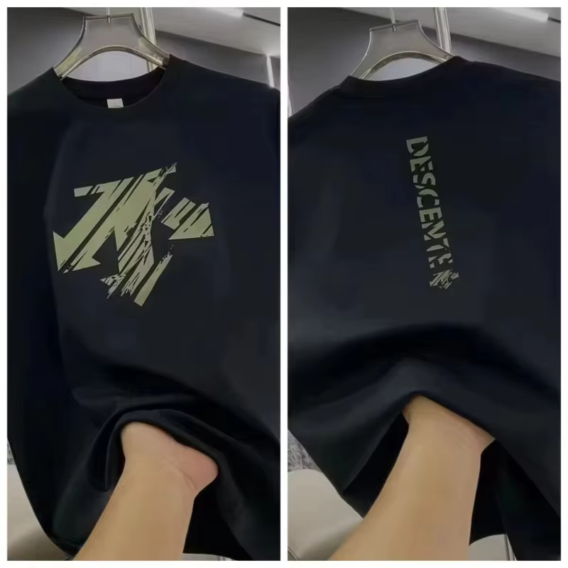 Fashion Brand Print Man T-shir - Streetwear Brand Top avaliação e preço