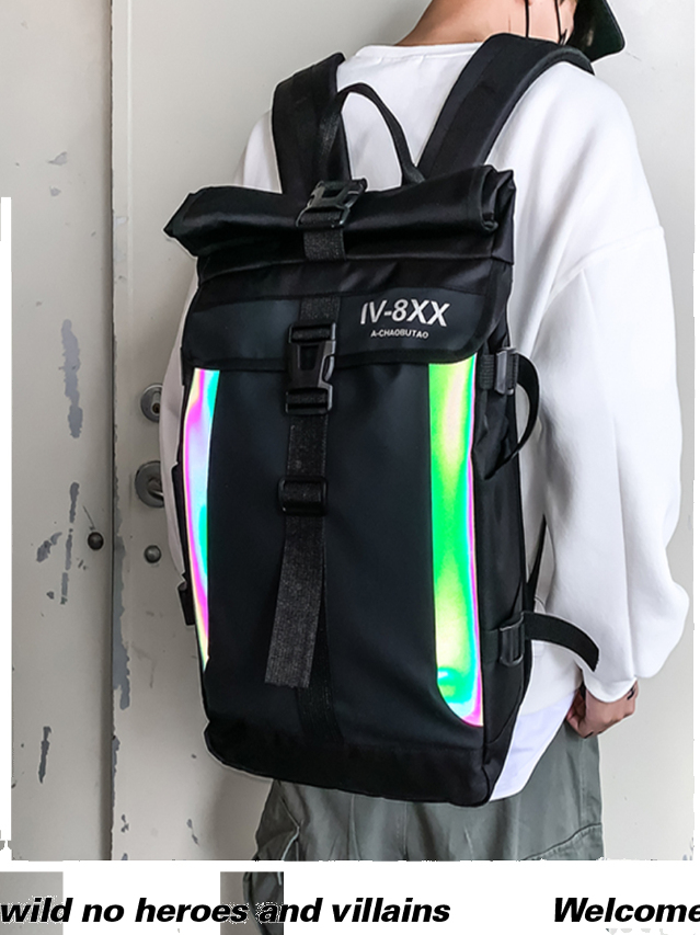 Dibekia Reflective Sports Styl - Streetwear Brand Backpack avaliação e preço