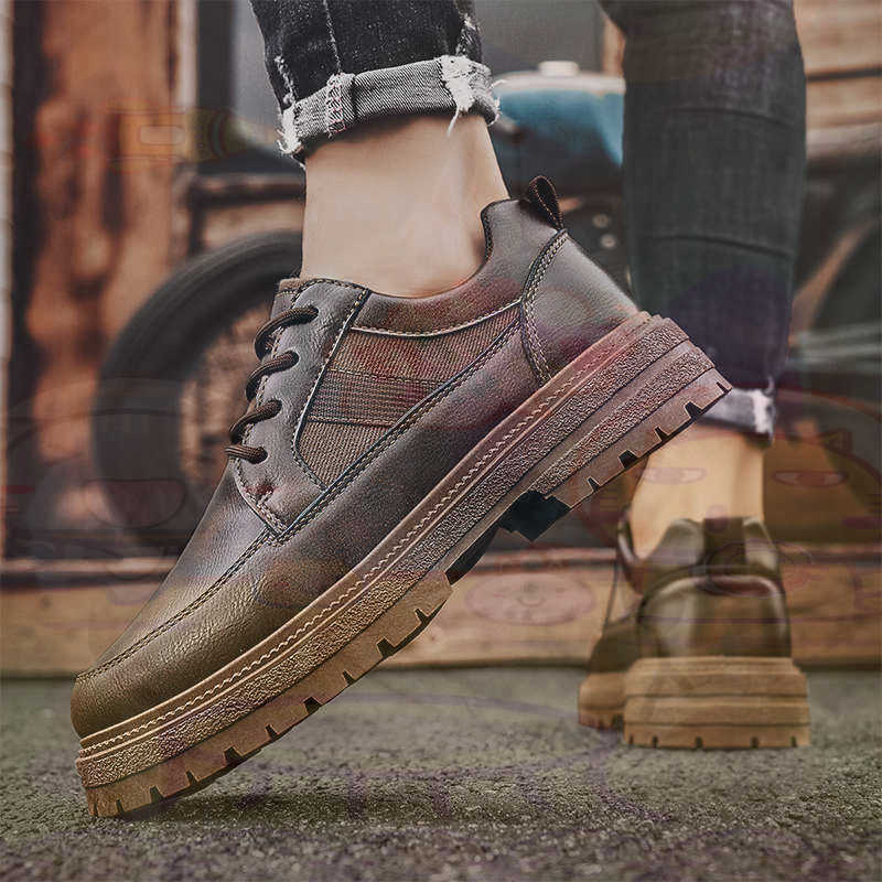 Dark Natural Leather Fashion T - Streetwear Brand From China avaliação e preço