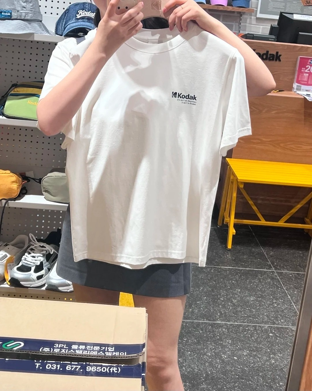 Kodak Unisex Oversized T-Shirt - Streetwear Brand Top avaliação e preço