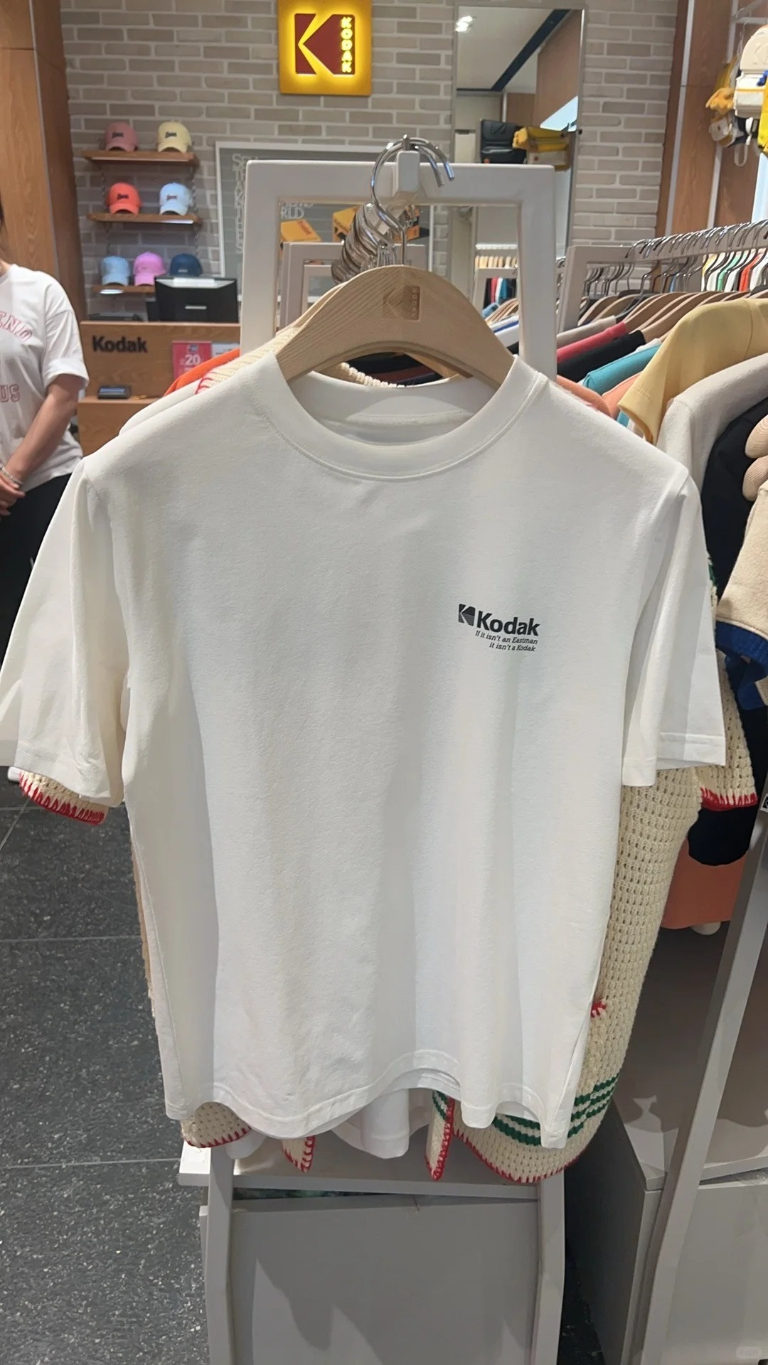 Kodak Unisex Oversized T-Shirt - Streetwear Brand Top avaliação e preço