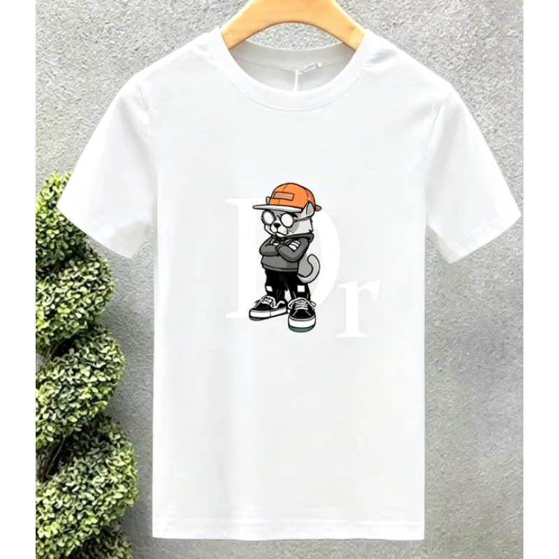 Fashion Brand Print Man T-shir - Streetwear Brand Top avaliação e preço