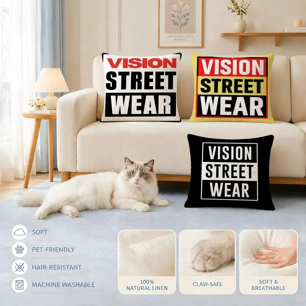 Cushions Covers Sofa Cat and d - Vision Streetwear Brand avaliação e preço