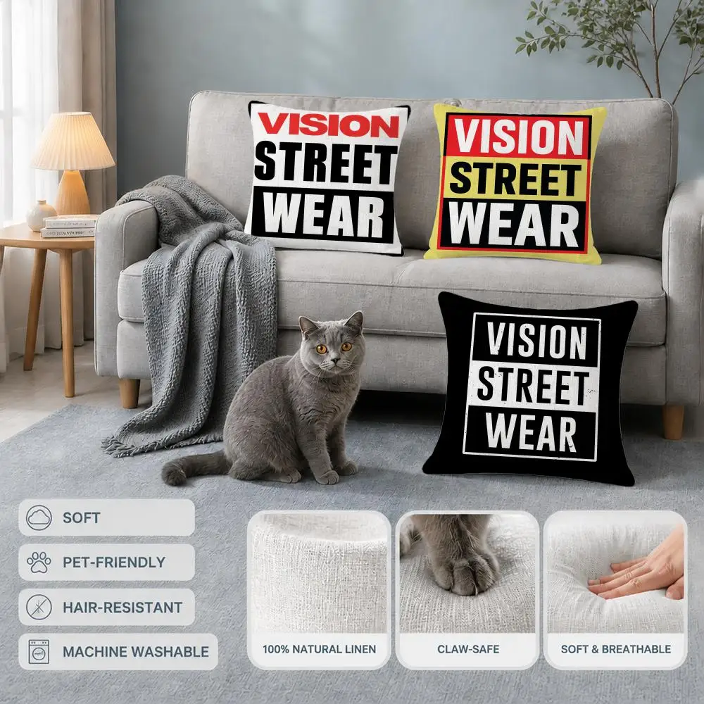 Cushions Covers Sofa Cat and d - Vision Streetwear Brand avaliação e preço