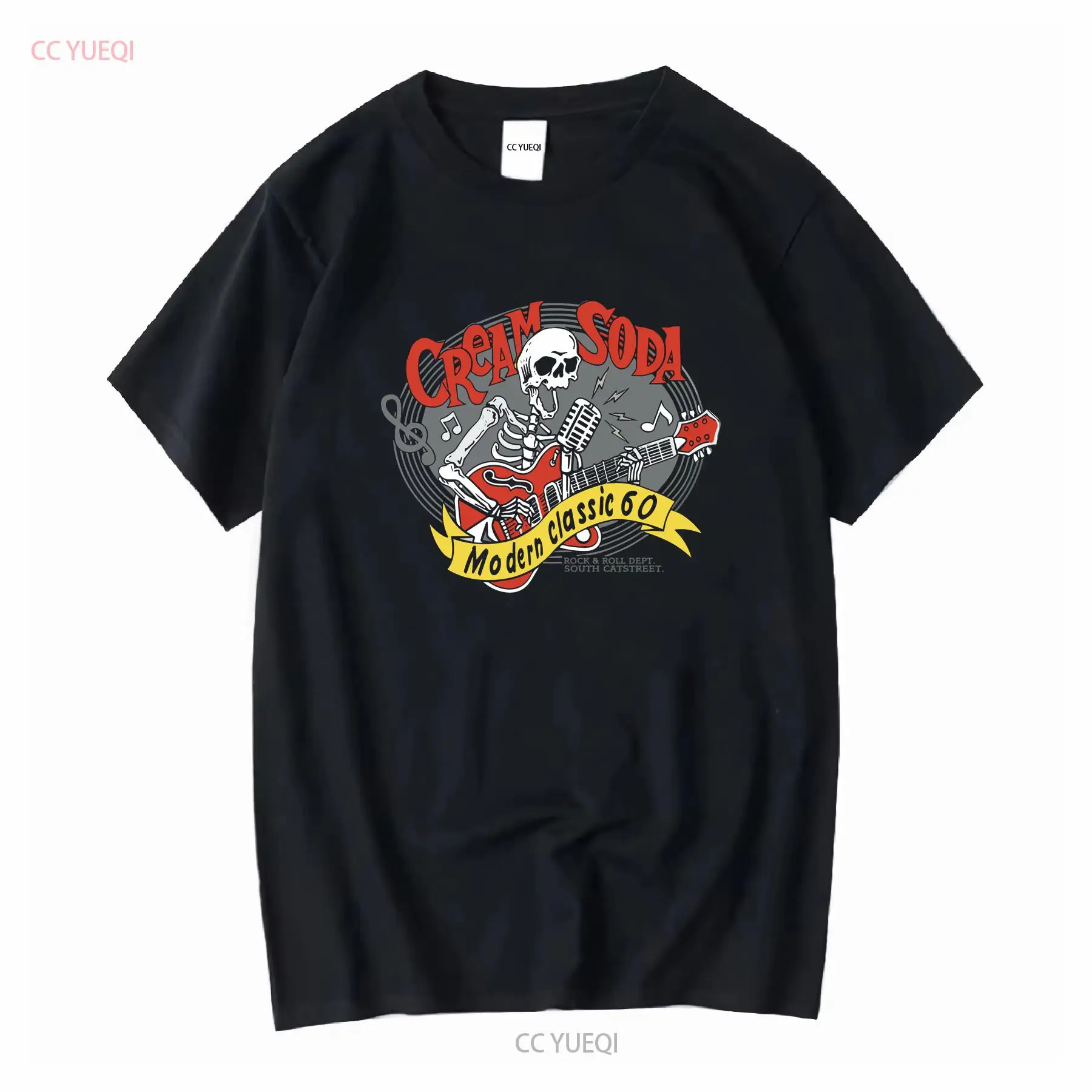 Cream Soda Rock Roll T shirt J - Streetwear Brand Top avaliação e preço