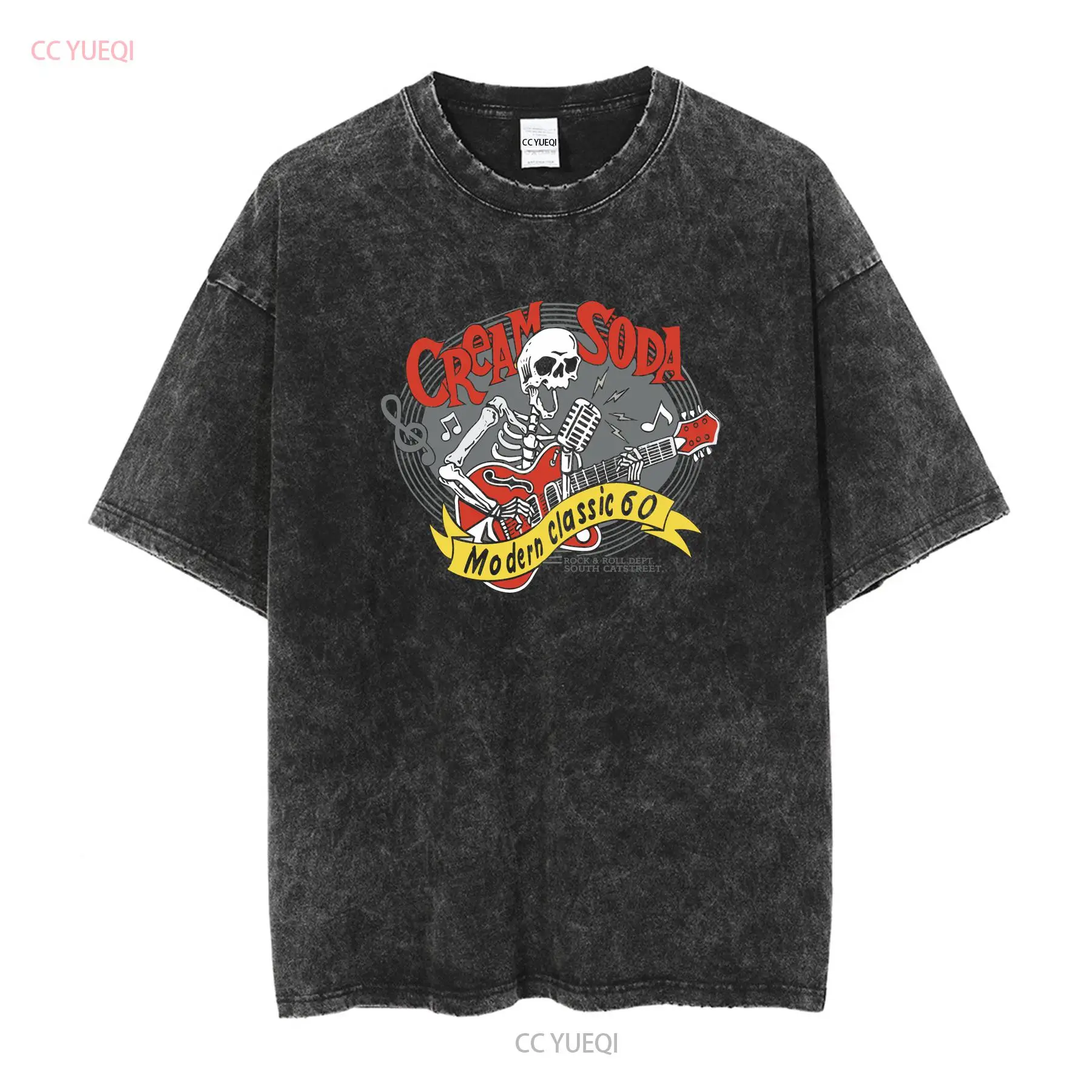 Cream Soda Rock Roll T shirt J - Streetwear Brand Top avaliação e preço