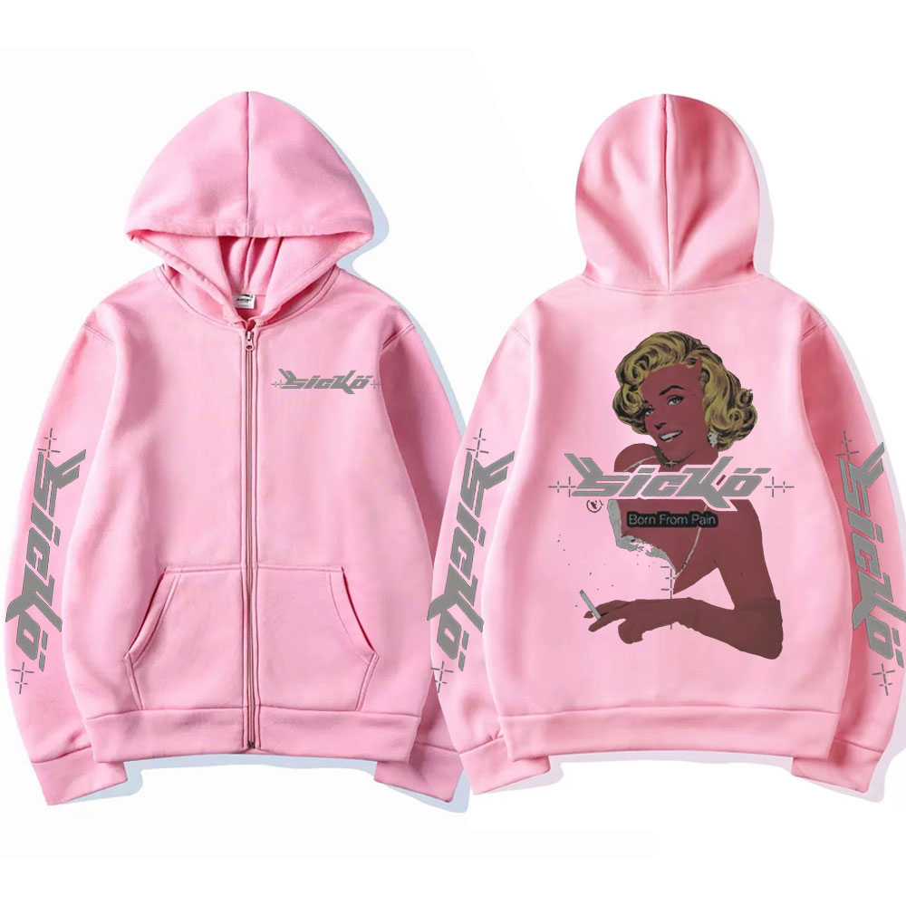 Sicko Born From Pain Graphic P - Streetwear Brand From China avaliação e preço