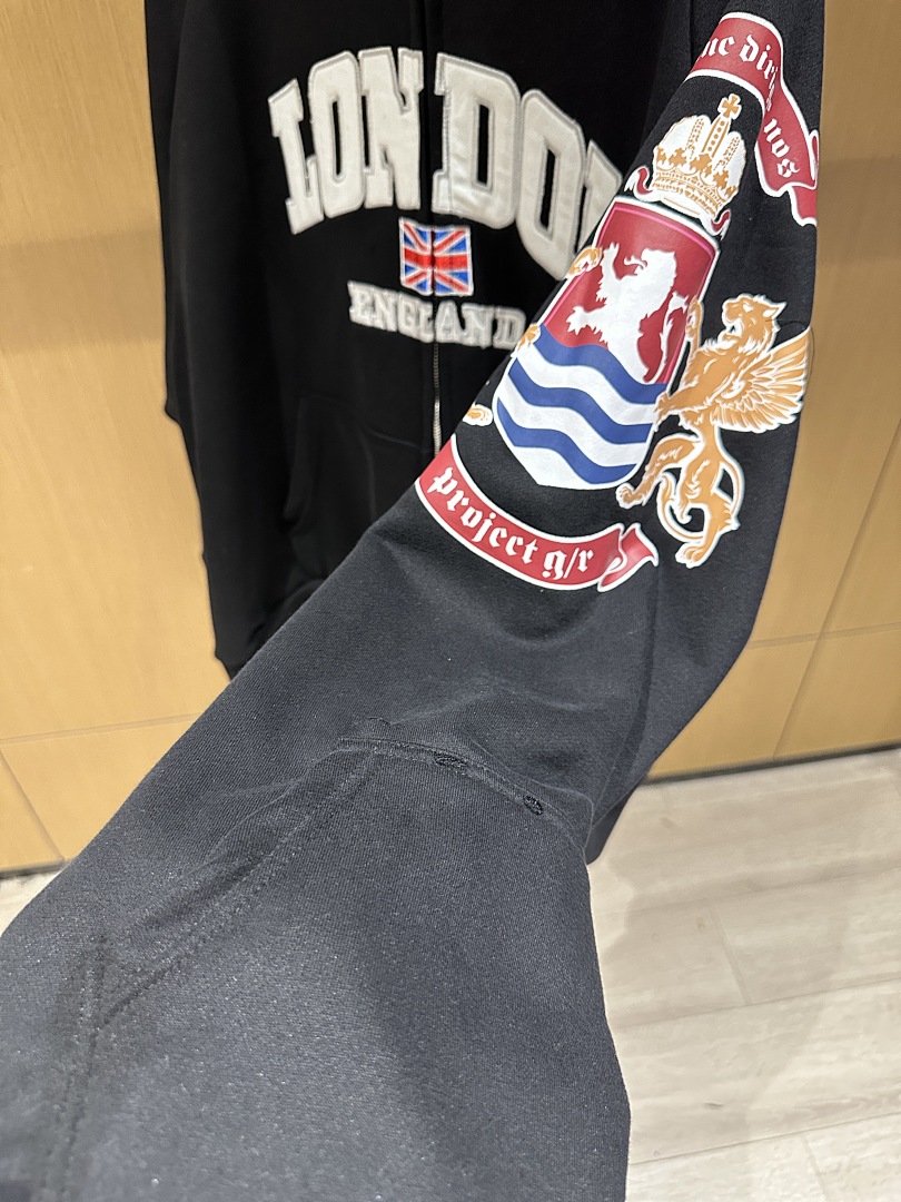 25S Washed Deconstructed Londo - Streetwear Brand London avaliação e preço